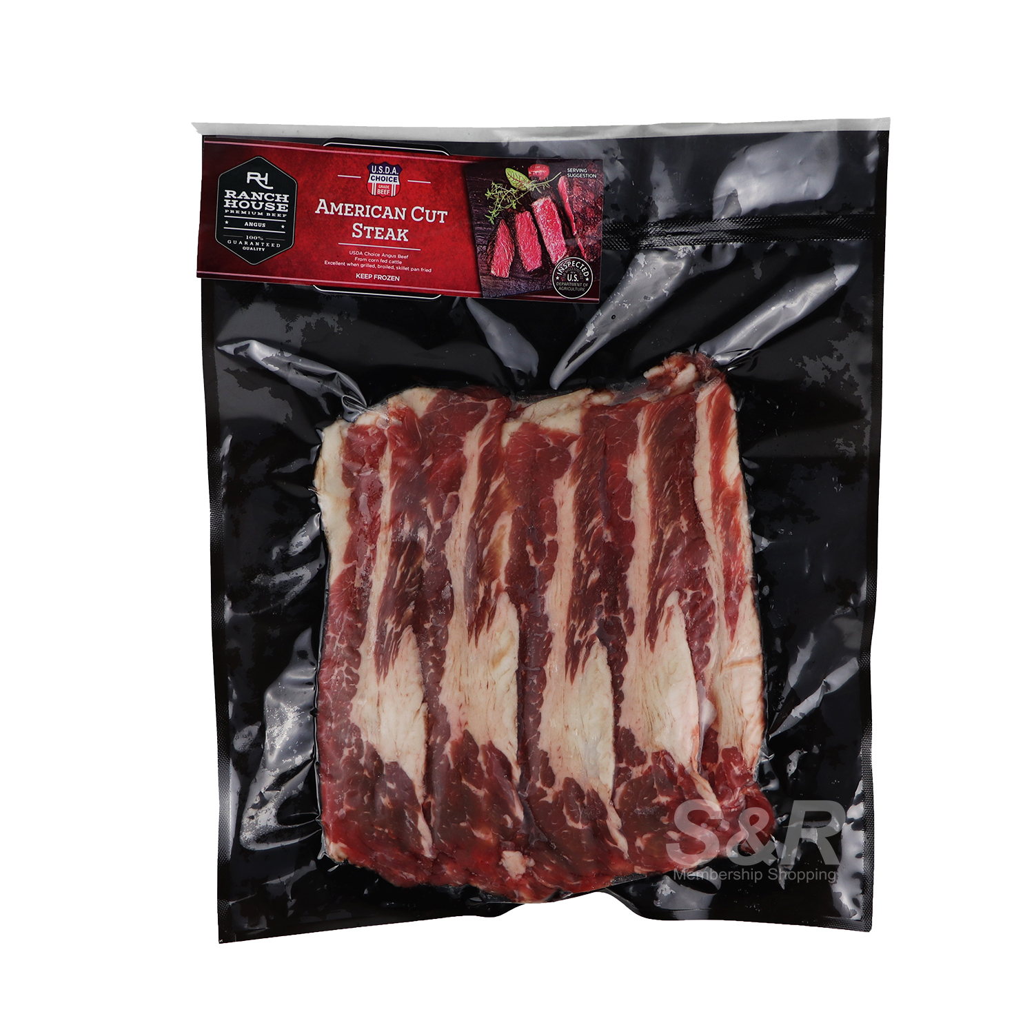 Ranch House US Choice Beef Bacon approx. 1kg Ranch House US Choice Beef Bacon approx. 1kg
